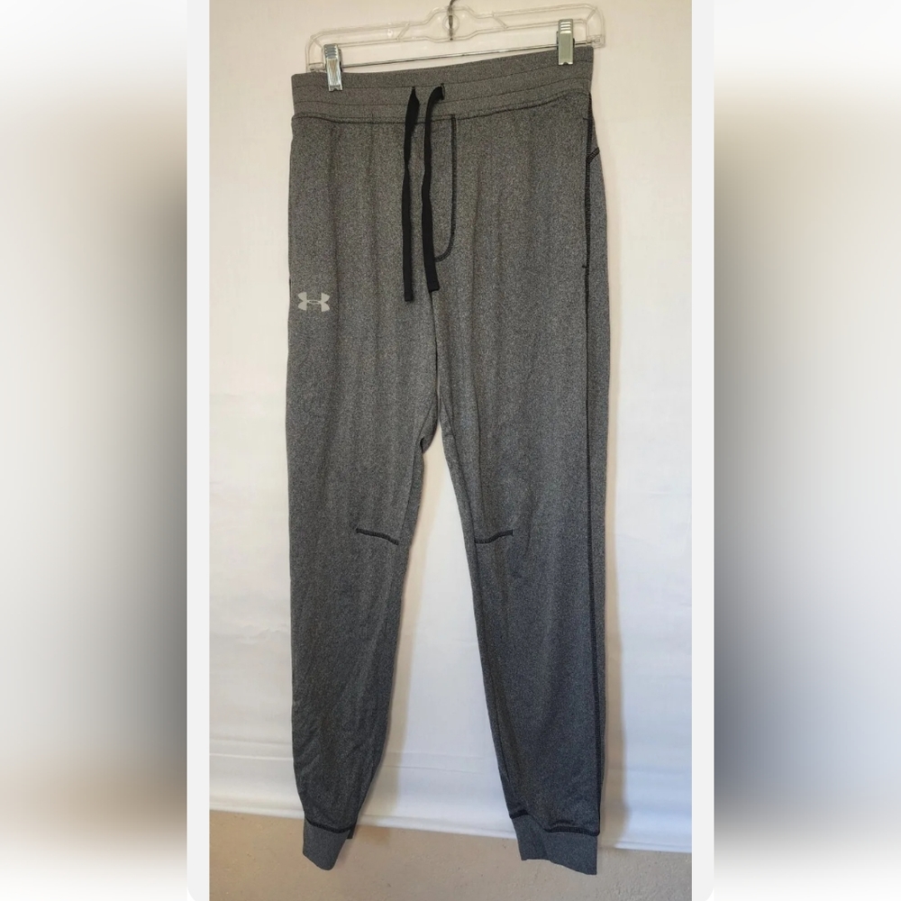 Under Armour Pants Mens Medium Gray Loose Sweats Joggers Tapered  Gym